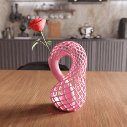 Klein Bottle Mesh Vase 3d model
