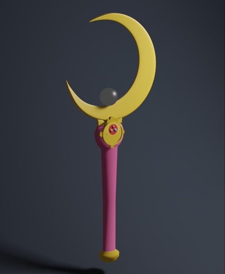 Sailor Moon Wand.stl 3d model