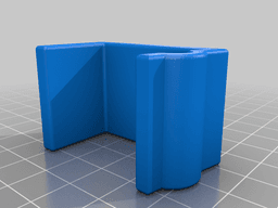 Holder Clip for Christmas lights, cables, or cords 3d model