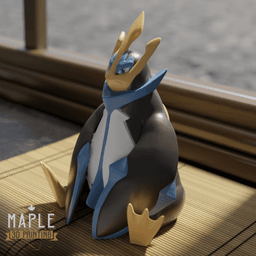 395. Empoleon - Basic & Ornamental - Pokemon 3d model