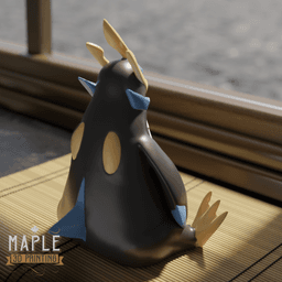 395. Empoleon - Basic & Ornamental - Pokemon 3d model