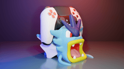 Gyarados Controller Holder Multiparts 3d model