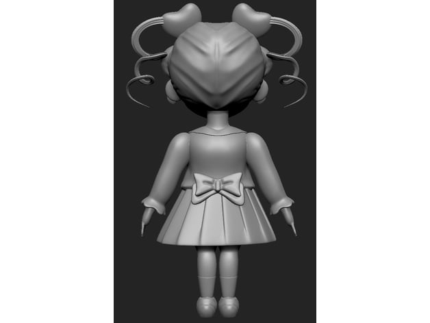 Sailor moon - ChibiChibi 3d model