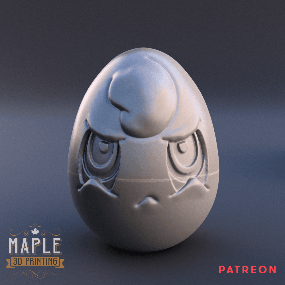 Jigglypuff Easter Egg 3d model