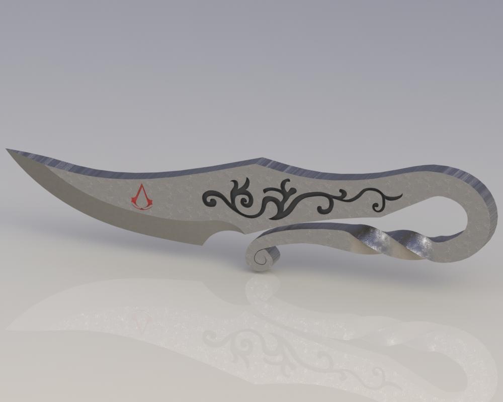 Assassins Creed - Bayezids Knife 3d model