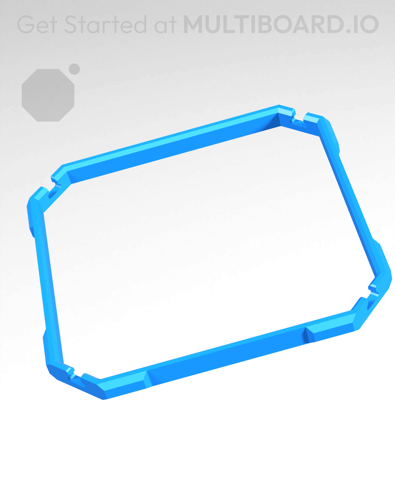 1x1 - Top Click Rim 3d model