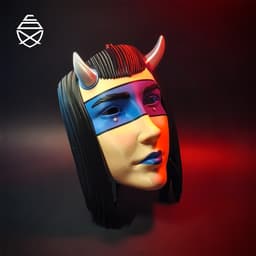 Veil Mask 3d model