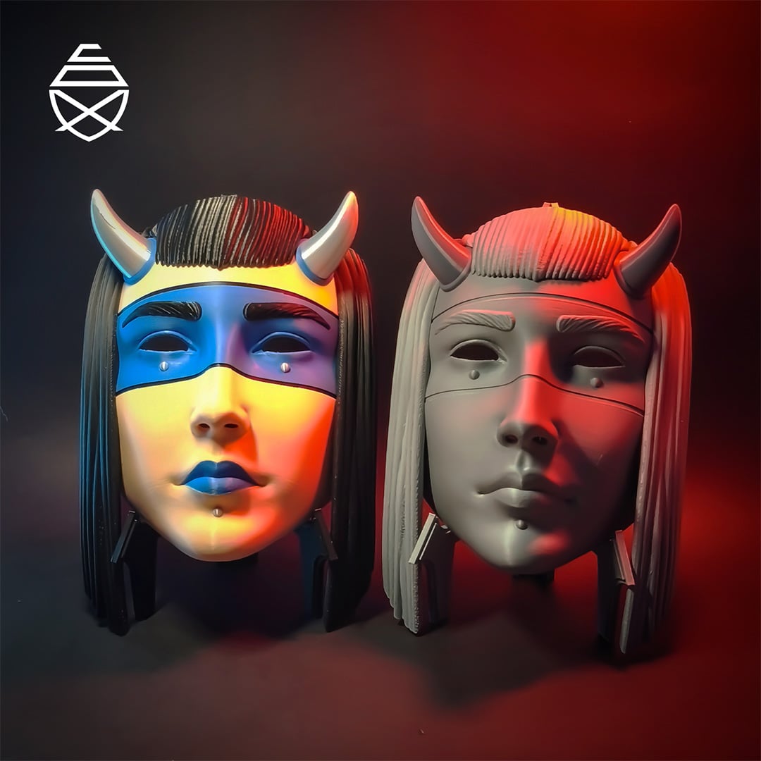 Veil Mask 3d model