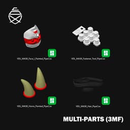 Veil Mask 3d model