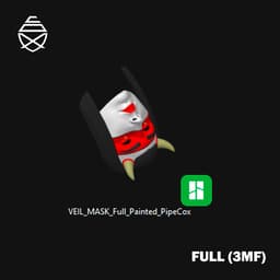 Veil Mask 3d model