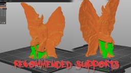 MOTHMAN - Fabled Creatures Desk Statue for Halloween! 3d model