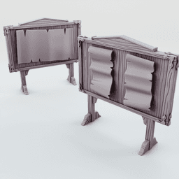 Conspiracy Plotting Board / Message Board 3d model