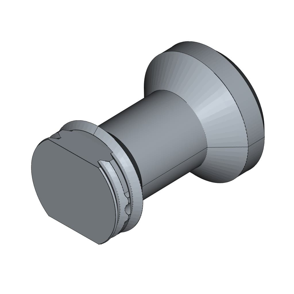 D-LOCK_KNOB.25DX30 3d model
