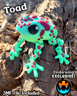 Toad 3d model