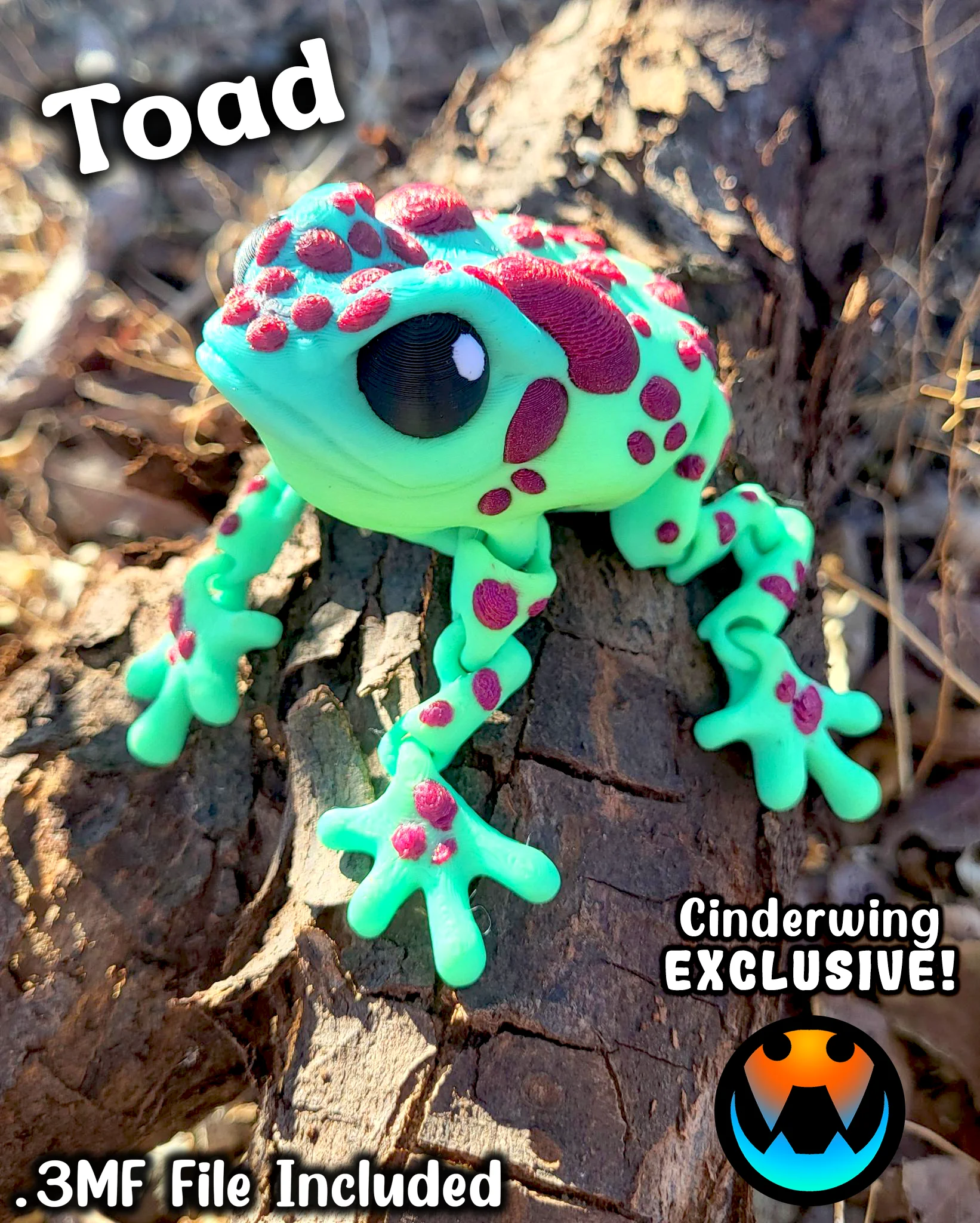Toad 3d model