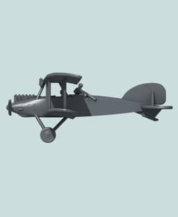 1:144 Albatros J.I 3d model