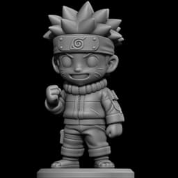 Naruto Chibi 3d model