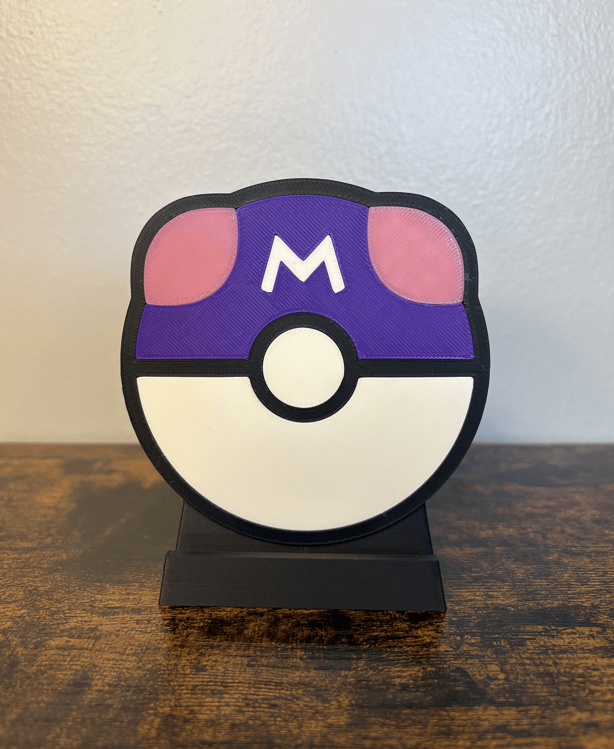Master Ball Display Stand for PSA/CGC Graded Cards 3d model