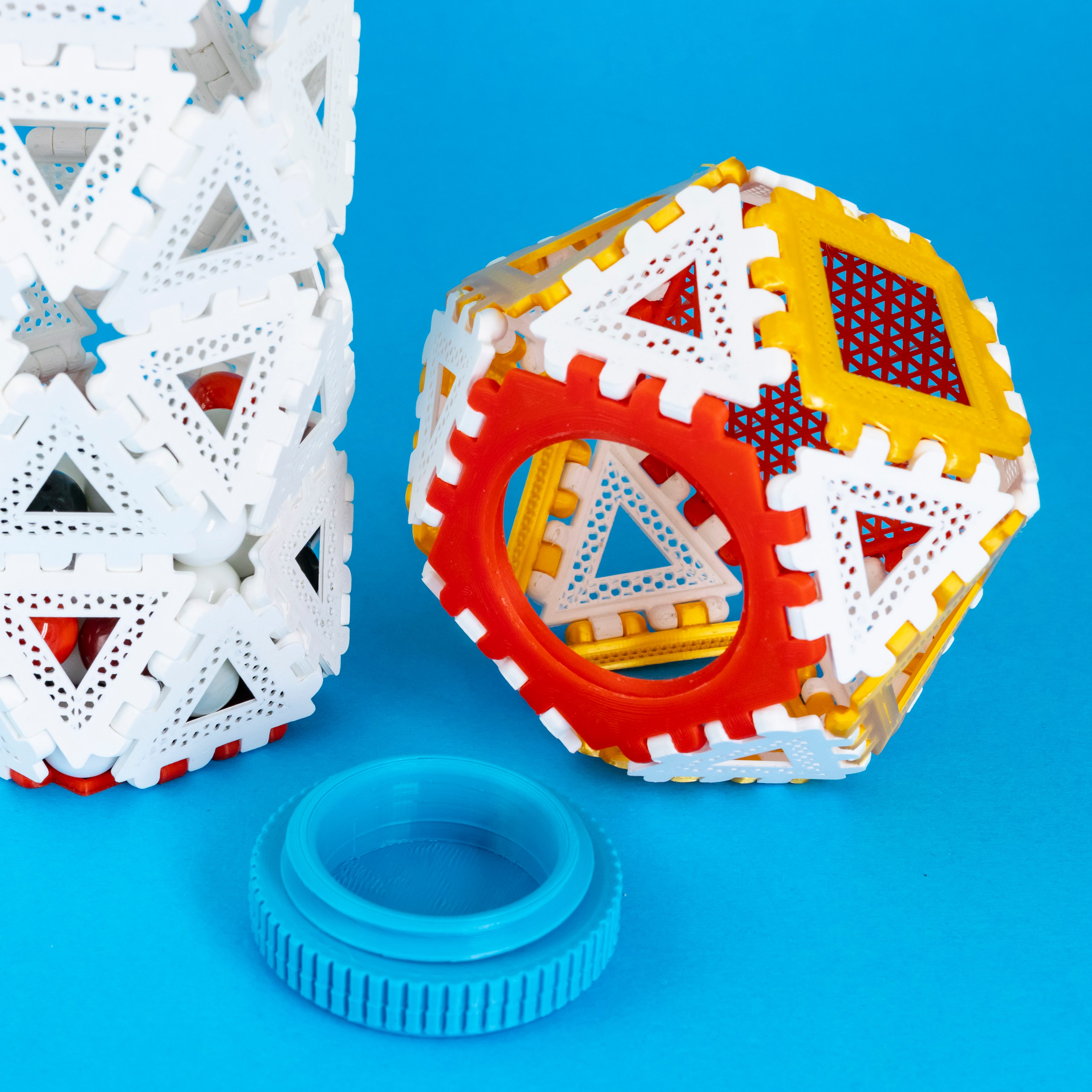 Polypanels // Pentagon Screw Top 3d model