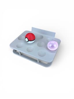 Mini Gacha Machine 3d model