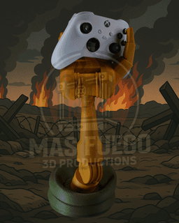 GI Robot Stand - Hands of Power - Mas Fuego 3D Productions 3d model