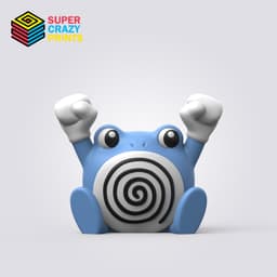 Poliwhirl 3d model