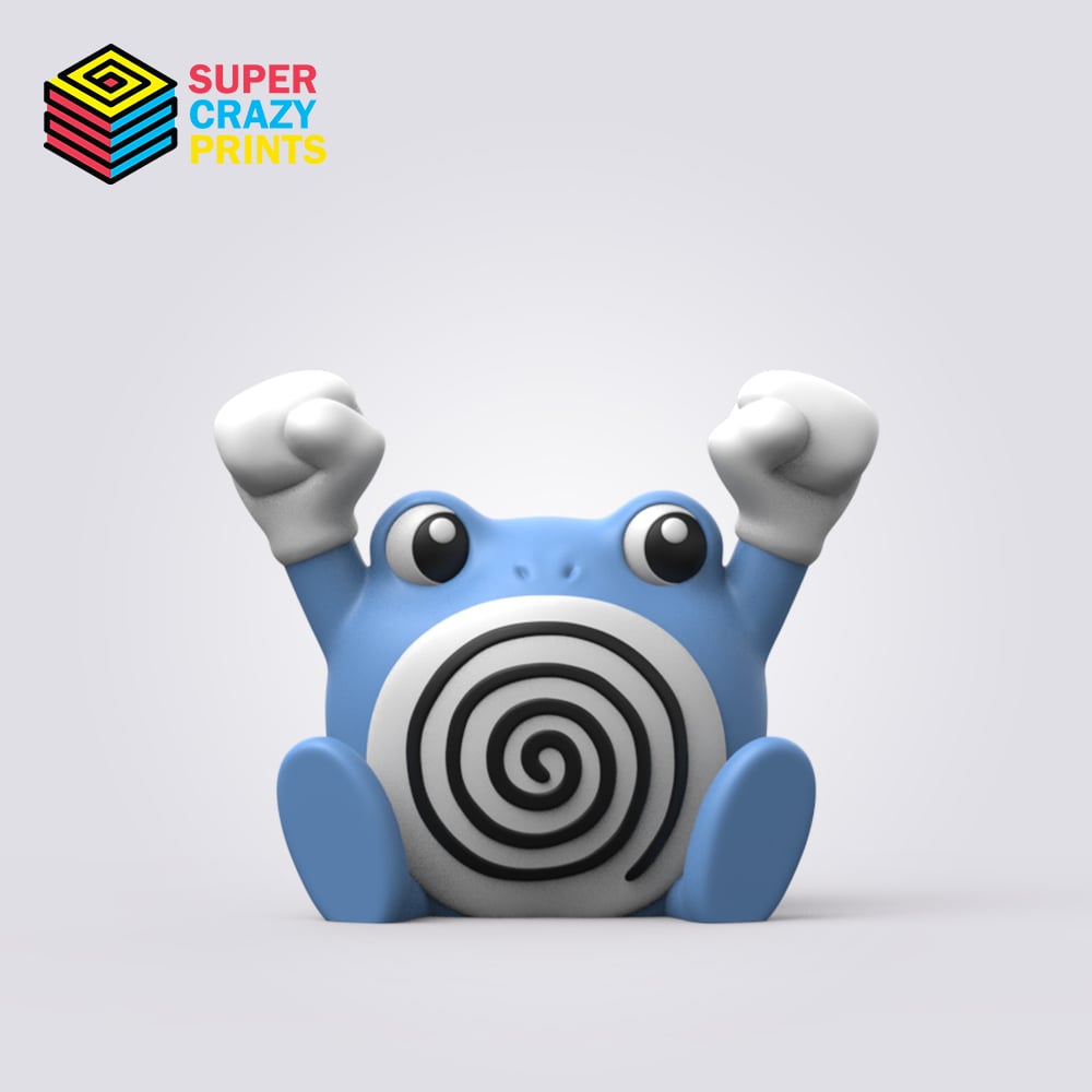 Poliwhirl 3d model