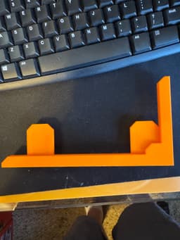 Multiboard Print Sheet Holder - Left Hand - 1 Slot 3d model