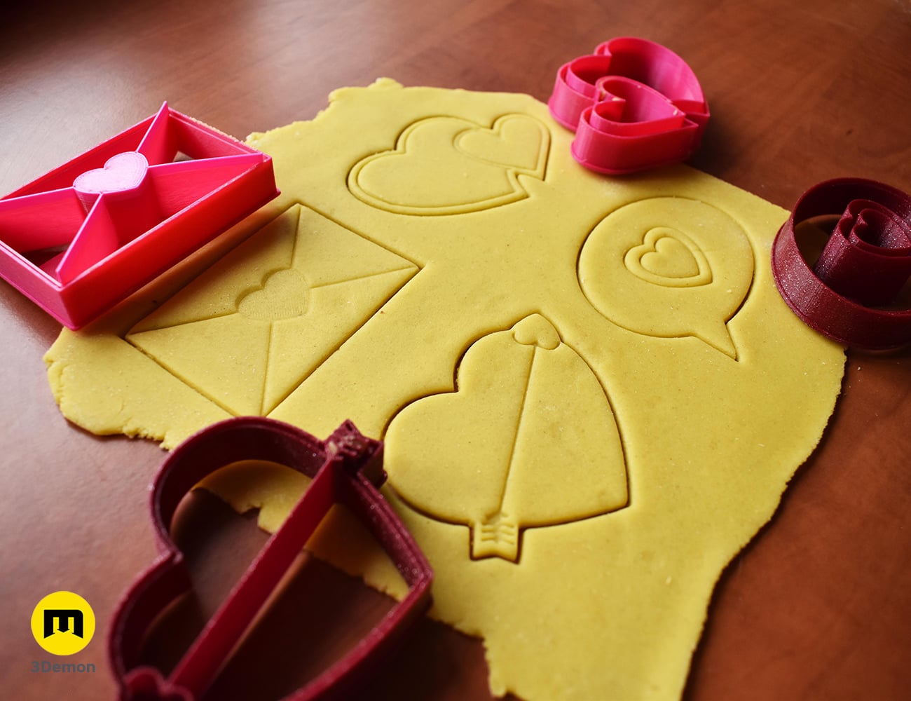 Valentine Cookie Cutter Set Vol. 2 3d model