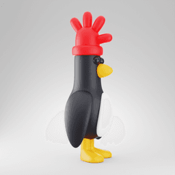 Feathers McGraw 3d model