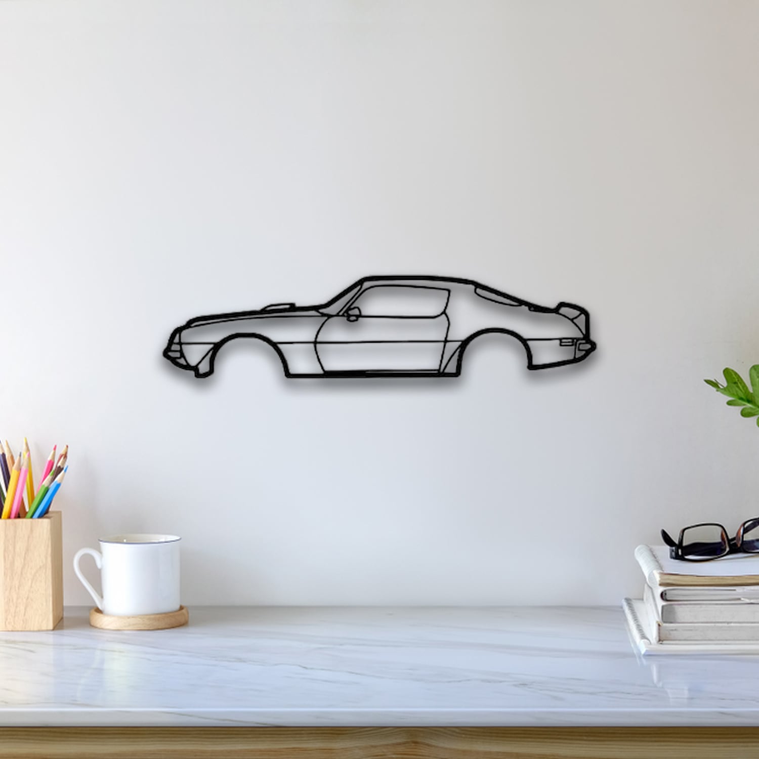 1977 Pontiac Wall Art 3d model