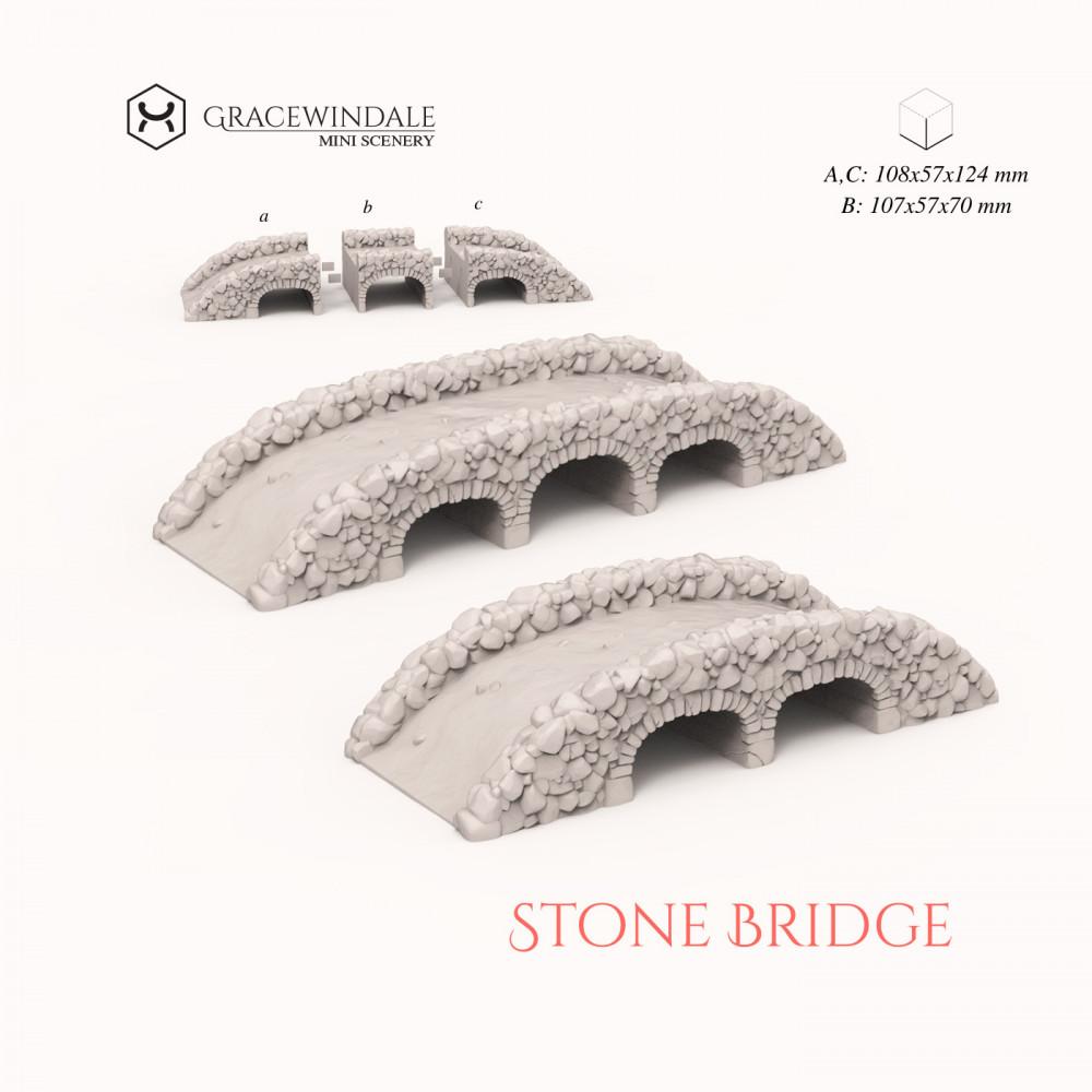 Stone Bridge 3d model