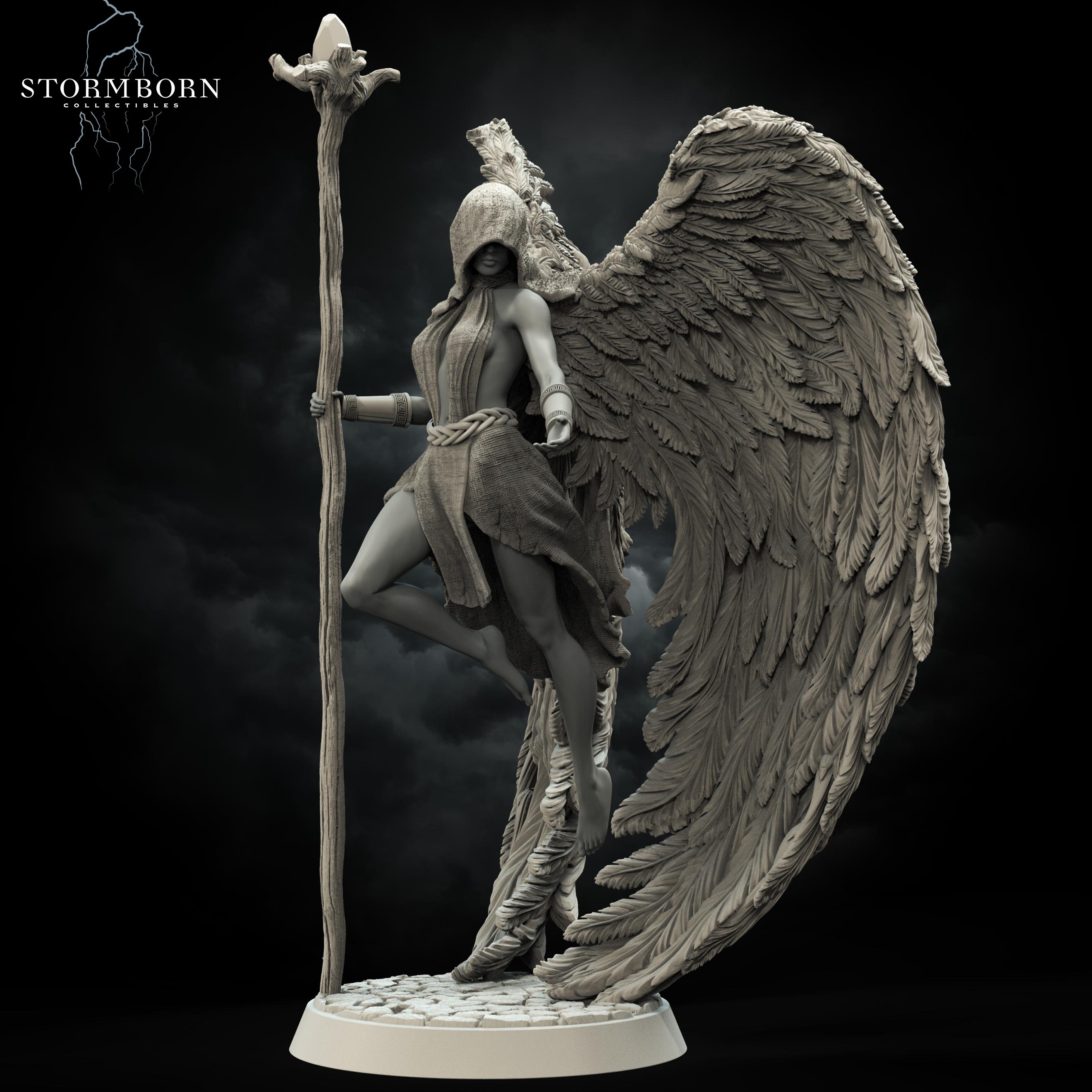 (75mm) Althea, Angel of Mending 3d model