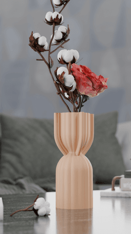 Tube Shape Vases 3d model