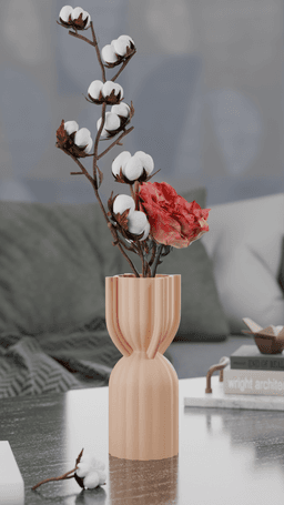 Tube Shape Vases 3d model