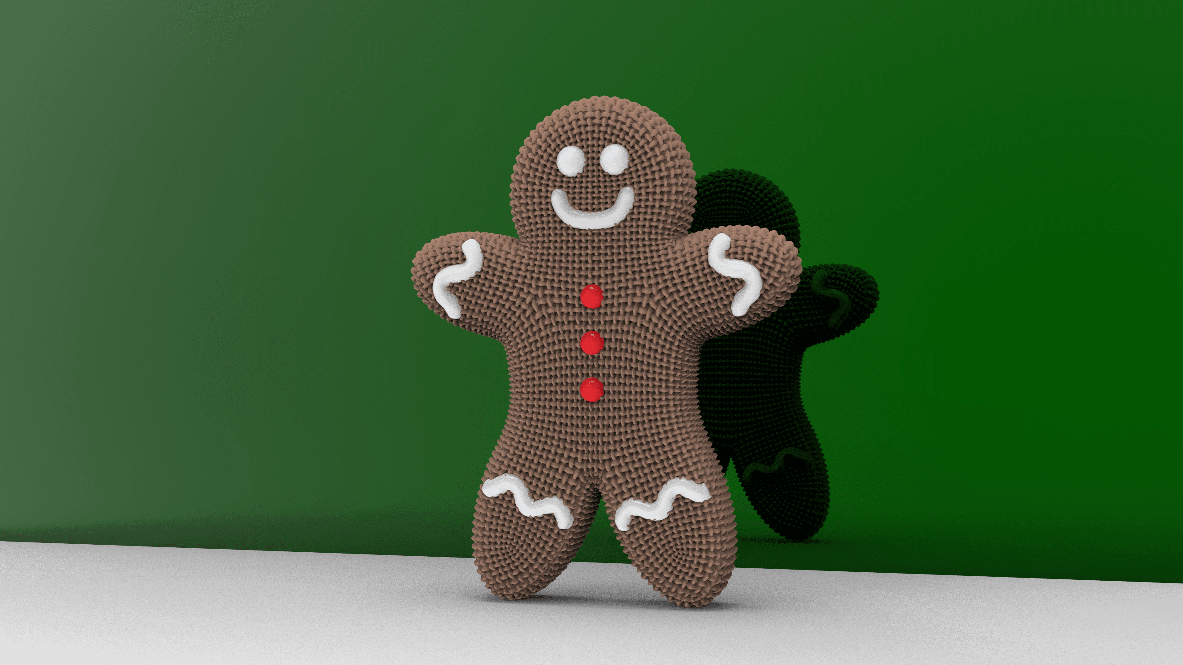 Gingerbreadman 3d model
