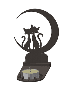 Candle Holder Decoration 3d model
