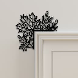 Flower Door Corner Decor 3d model