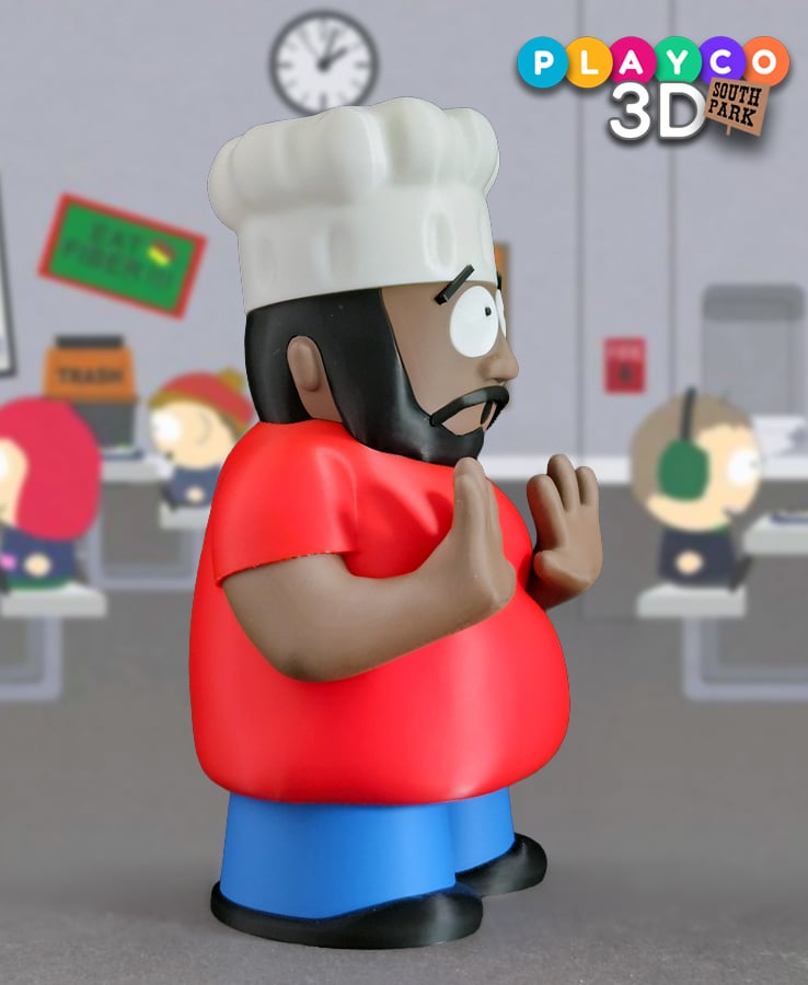 Chef (South Park) 3d model