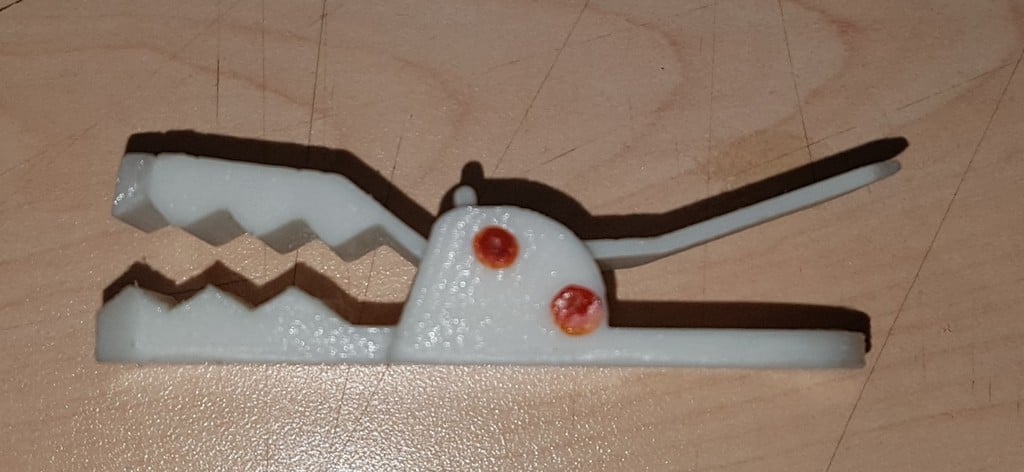 Suspenders clip 3d model