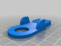 Suspenders clip 3d model