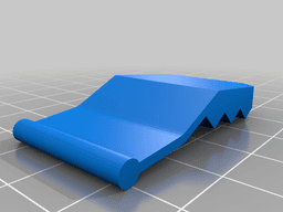 Suspenders clip 3d model