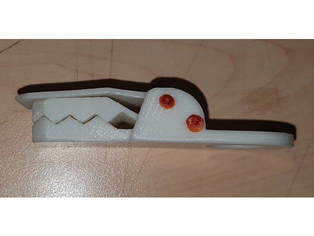 Suspenders clip 3d model