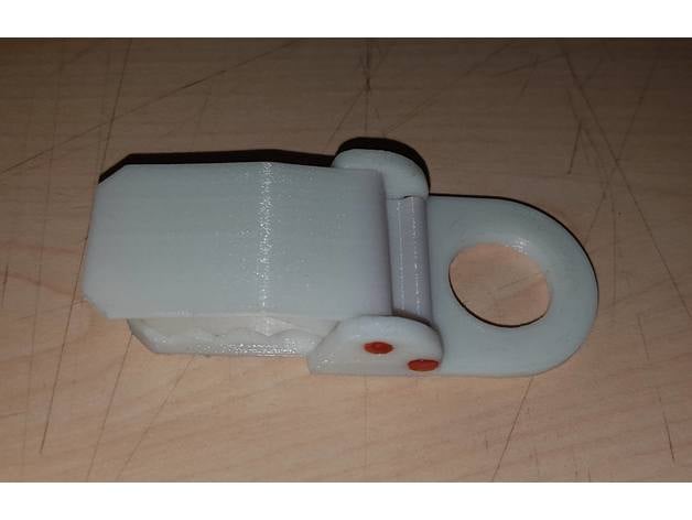 Suspenders clip 3d model