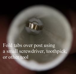 AAA to AA Battery Adapter 3d model