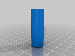 AAA to AA Battery Adapter 3d model