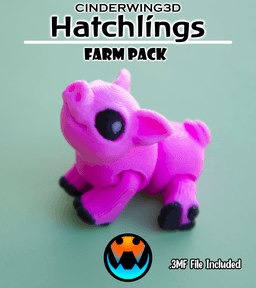 Pig - Hatchling 3d model