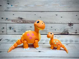 Chunky Diplodocus 3d model