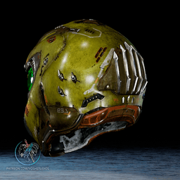 Eternal Helmet 3D Printer File STL 3d model