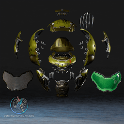Eternal Helmet 3D Printer File STL 3d model